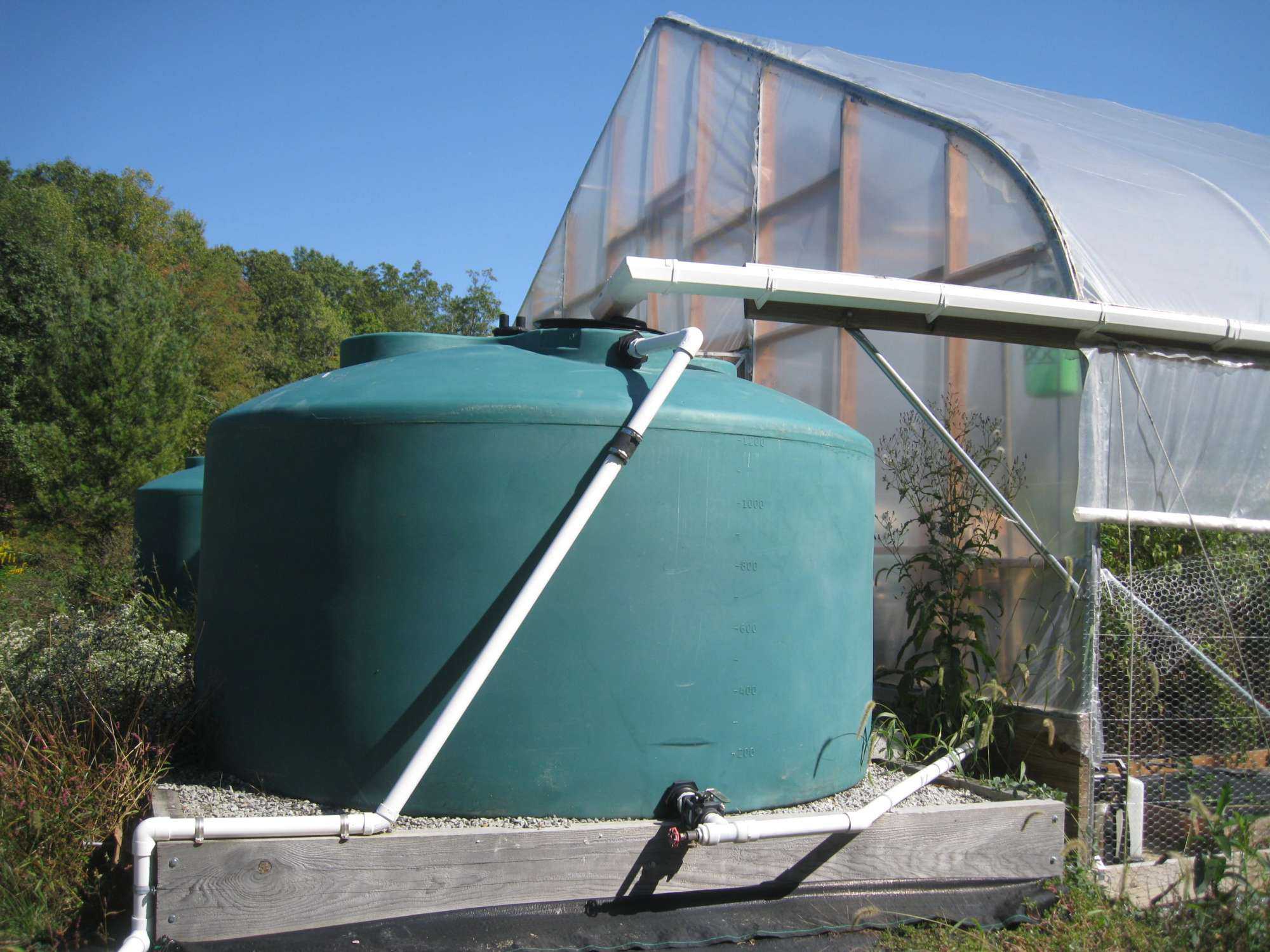 Renewing Rainwater From High Tunnels Growing Produce