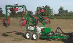 Multi-row sprayer