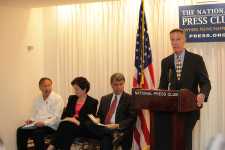 Mike Stuart, FFVA, speaking at immigration news conference