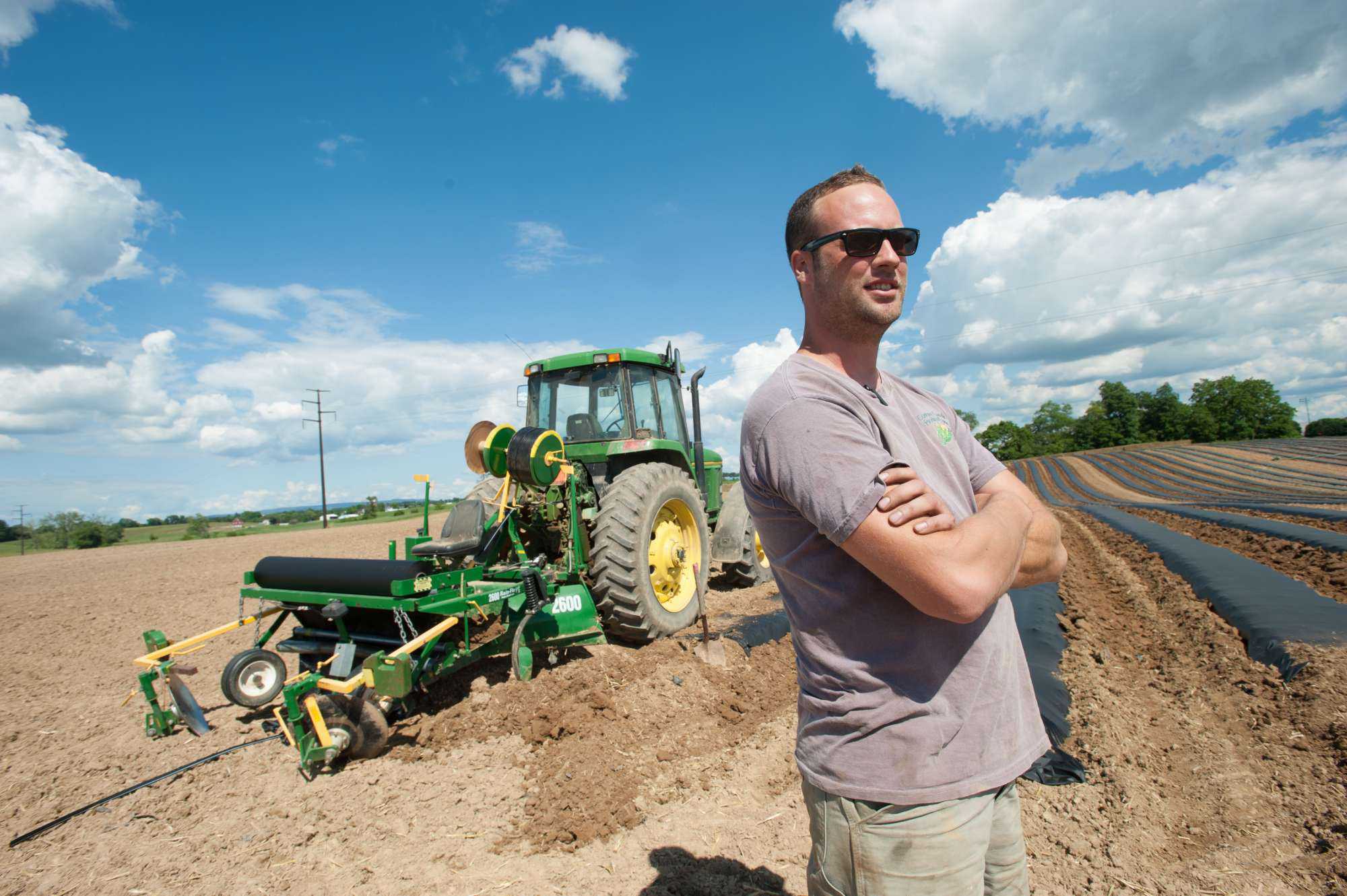 Young Vegetable Grower Finds Markets, Encourages Visits To The Farm Growing Produce