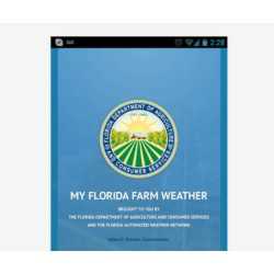 My Florida Farm Weather App