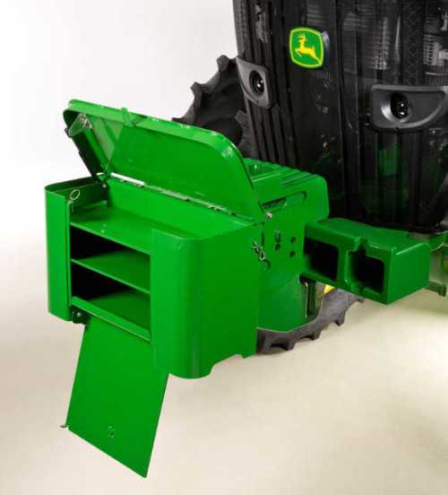 New Front Mounted Tractor Toolbox From John Deere Stores Large Tools