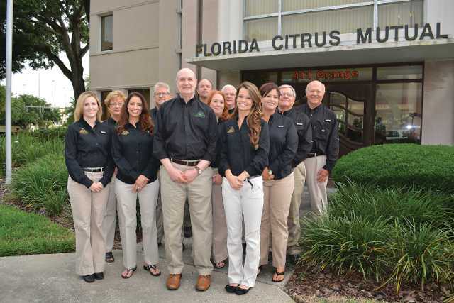 Mike Sparks says Florida Citrus Mutual's staff is made up of highly qualified people and deserve credit in the Achievement Award honor as well. Photo by Frank Giles