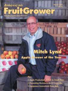 American Fruit Grower AGTY cover 1995 Mitch Lynd