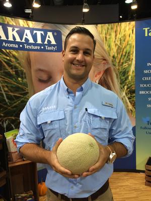 Zachary Wortiska, area sales manager for SJV/Bakersfield and assistant melon product manager for Sakata Seed America.