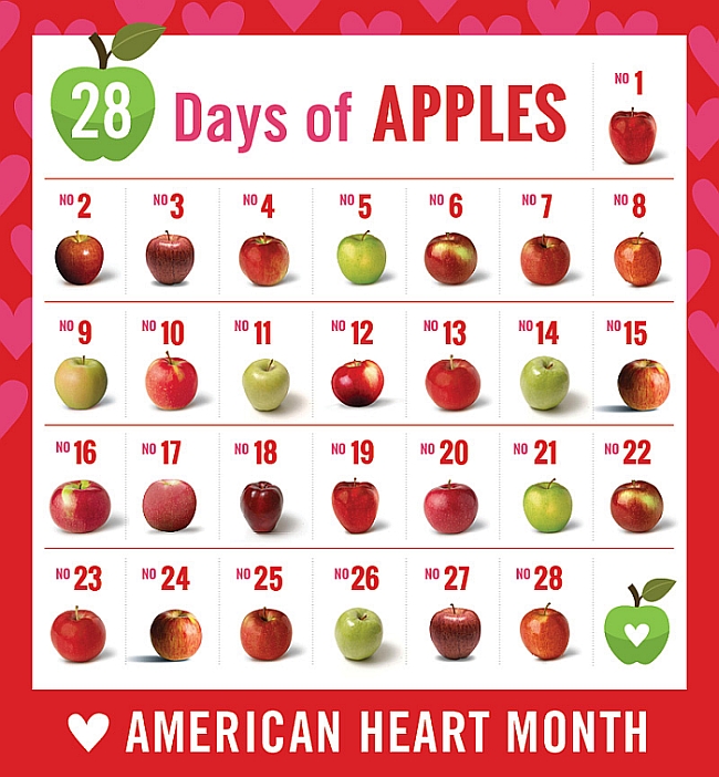 February Kicks Off USApple’s 28 Days Of Apples