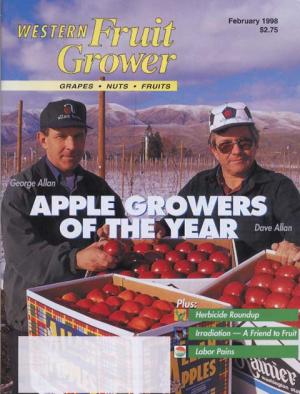 Western Fruit Grower AGTY 1998 George and Dave Allan