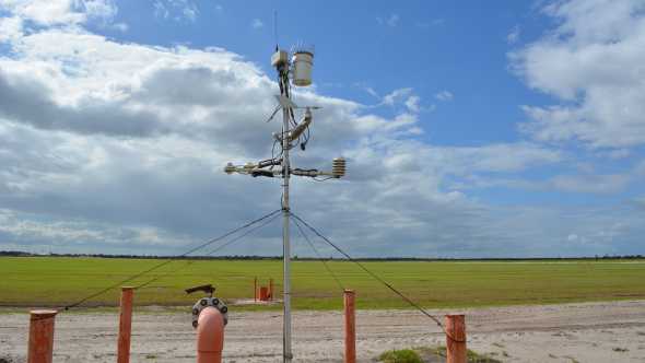 McCrometer CONNECT station at Bethel Farms in Arcadia, FL