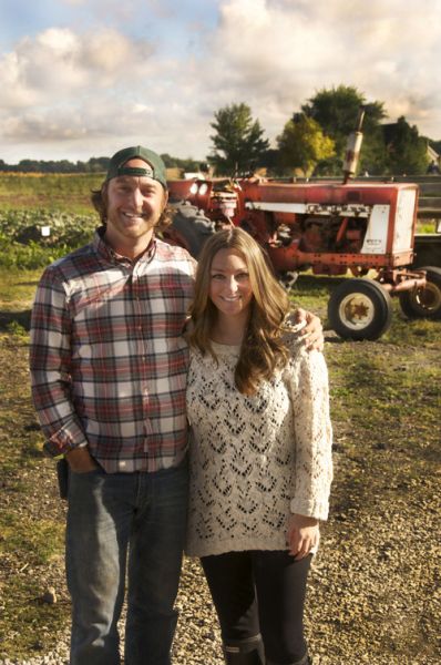 Anthony Ndoca and Alexandra Miller (Photo credit: Pick at Garden Patch Farms)