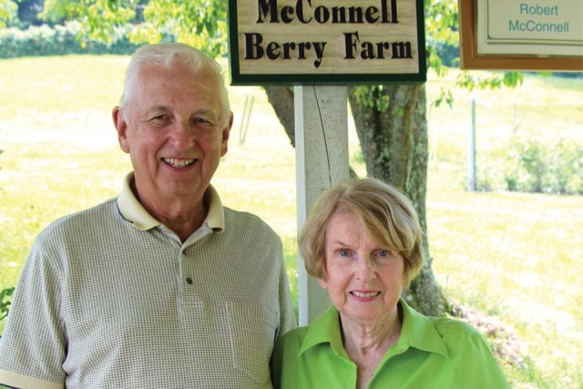 Bob McConnell and his wife, Debby. (Photo credit: Christina Herrick)
