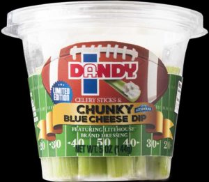 Duda’s Celery and Blue Cheese Snack Cup will be available November through January.