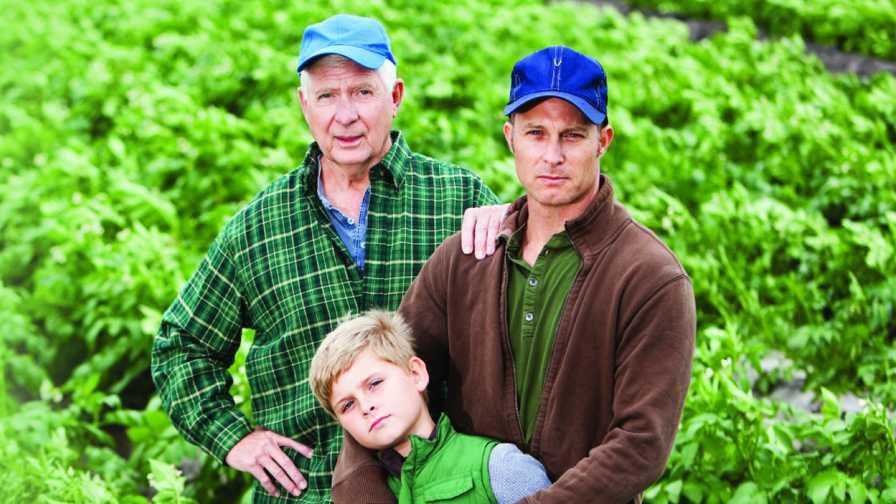 Multigeneration farm family