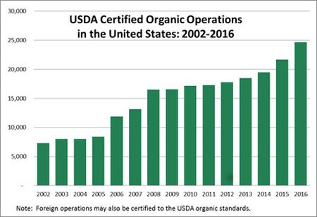 Organic Farms Continue To Grow