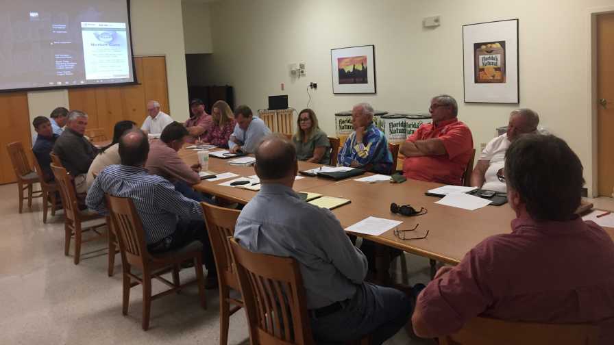 Florida Processed Orange Advisory Board meeting