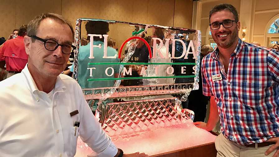 Florida tomato leaders Reggie Brown and Michael Schadler
