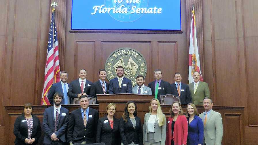 FFVA Emerging Leaders visit Florida Senate