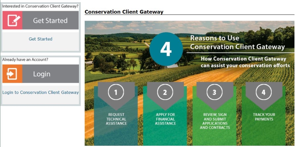 USDA-Conservation-Client-Gateway-SLIDESHOW