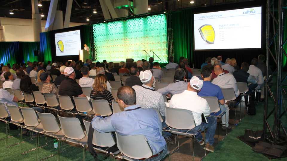 General session crowd at Growing Innovations 2018