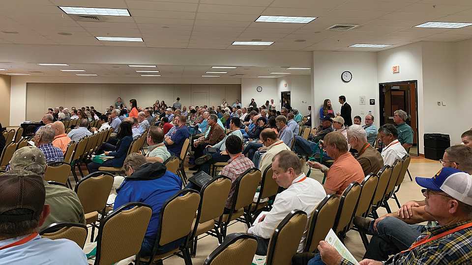 Education session crowd at 2019 Florida Citrus Show