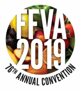 Florida Fruit and Vegetable Association 2019 convention logo