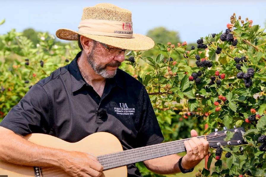 John R. Clark sings the blackberry blues