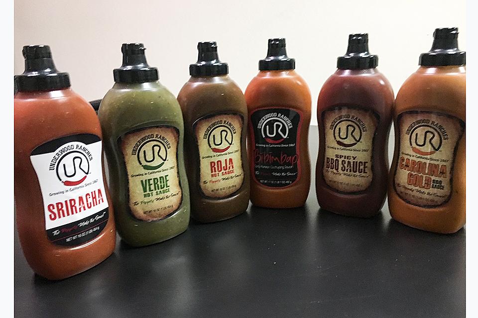 Sriracha sauces by Underwood Ranches