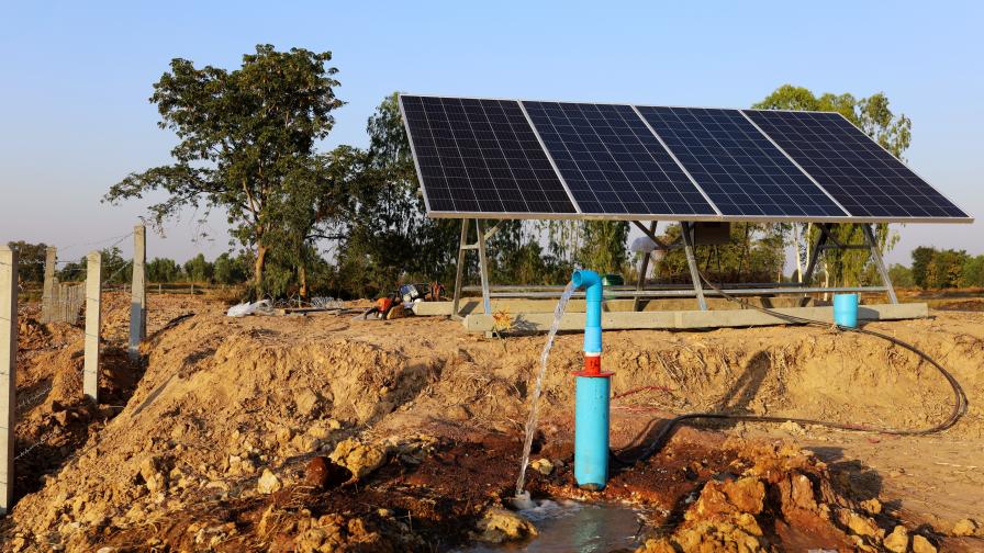 solar cells for irrigation