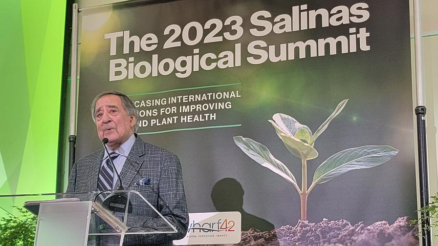 Leon Panetta speaks at 2023 Salinas Biological Summit