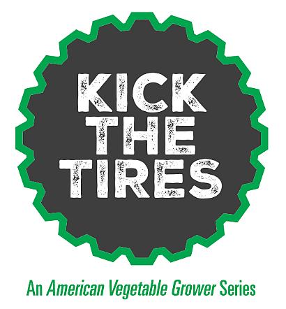 Kick the Tires logo for American Vegetable Grower