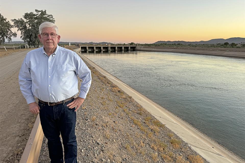 Mark Smith of Smith Farms in Yuma, AZPhoto courtesy of Smith Farms