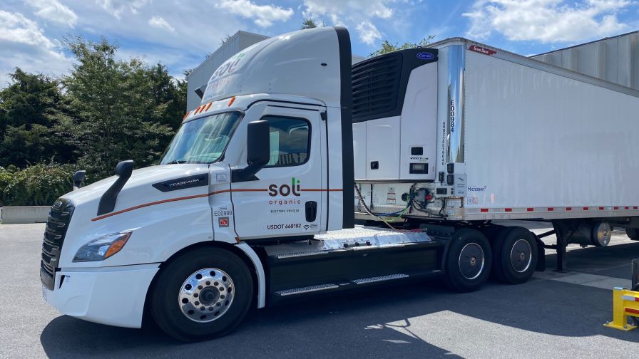 The Battery-Operated Truck Soli Organic Is Trialing in Its Fleet