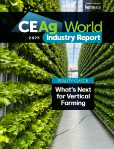 CEAg World Industry Report Vertical Farming cover